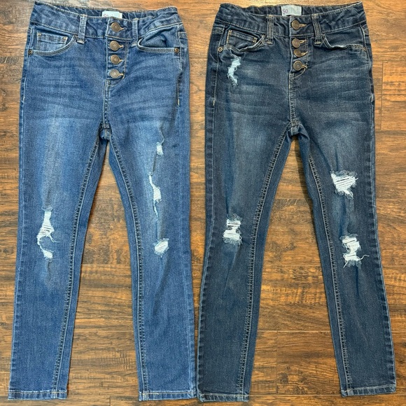 SO brand denim jeans, Girls size 7 - Picture 1 of 8